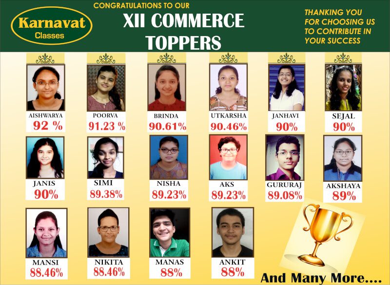 XII COMMERCE TOPPERS ALL12